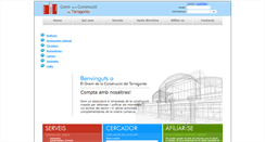 Desktop Screenshot of construcciotarragones.org